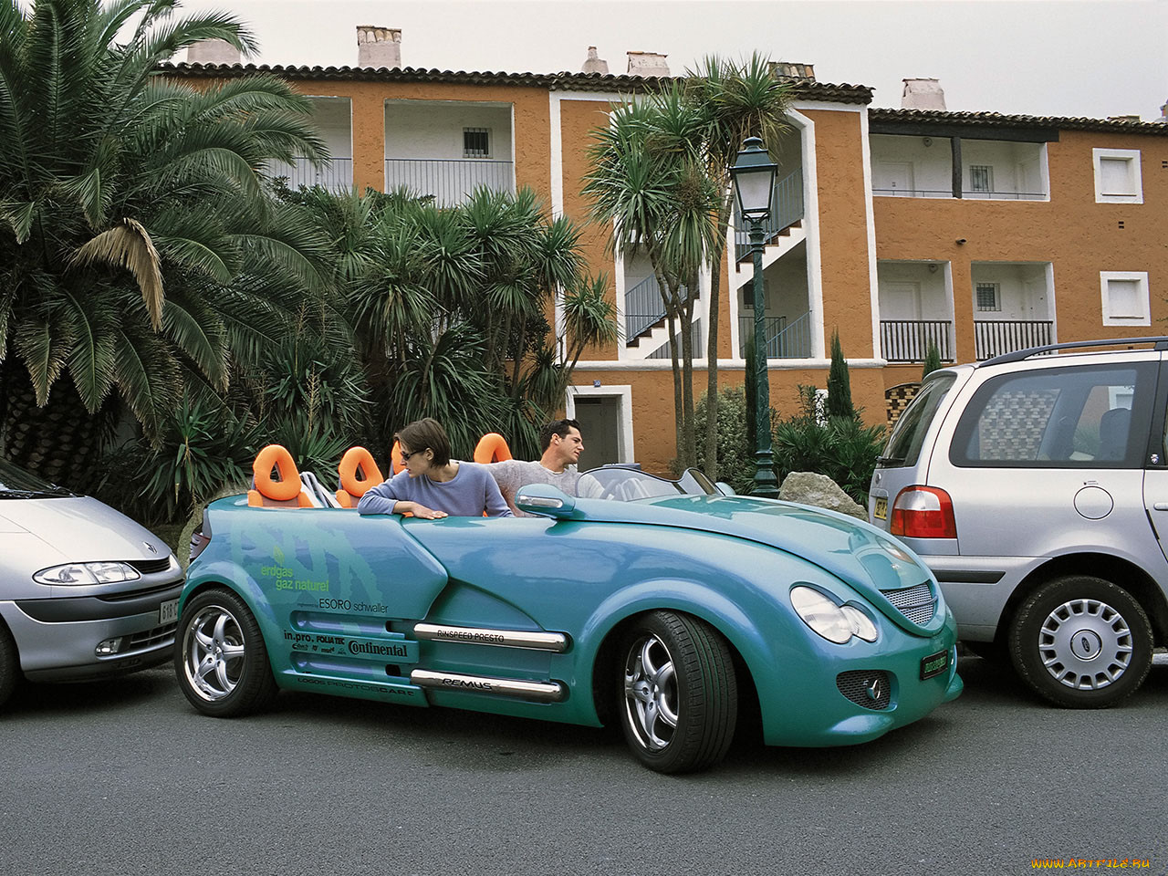 2002, rinspeed, presto, parking, four, seater, 